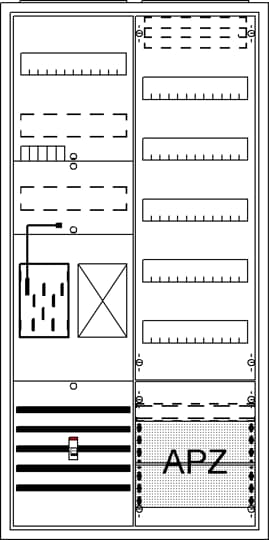 Striebel&John BA27MB Komplettschrank APBKE-IA271Z1R1V5A2