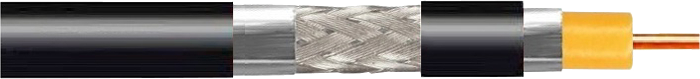 Televes SK2003plus-T Hochgeflechts-Koaxkabel UV-b.LSOH 500m Tr.
