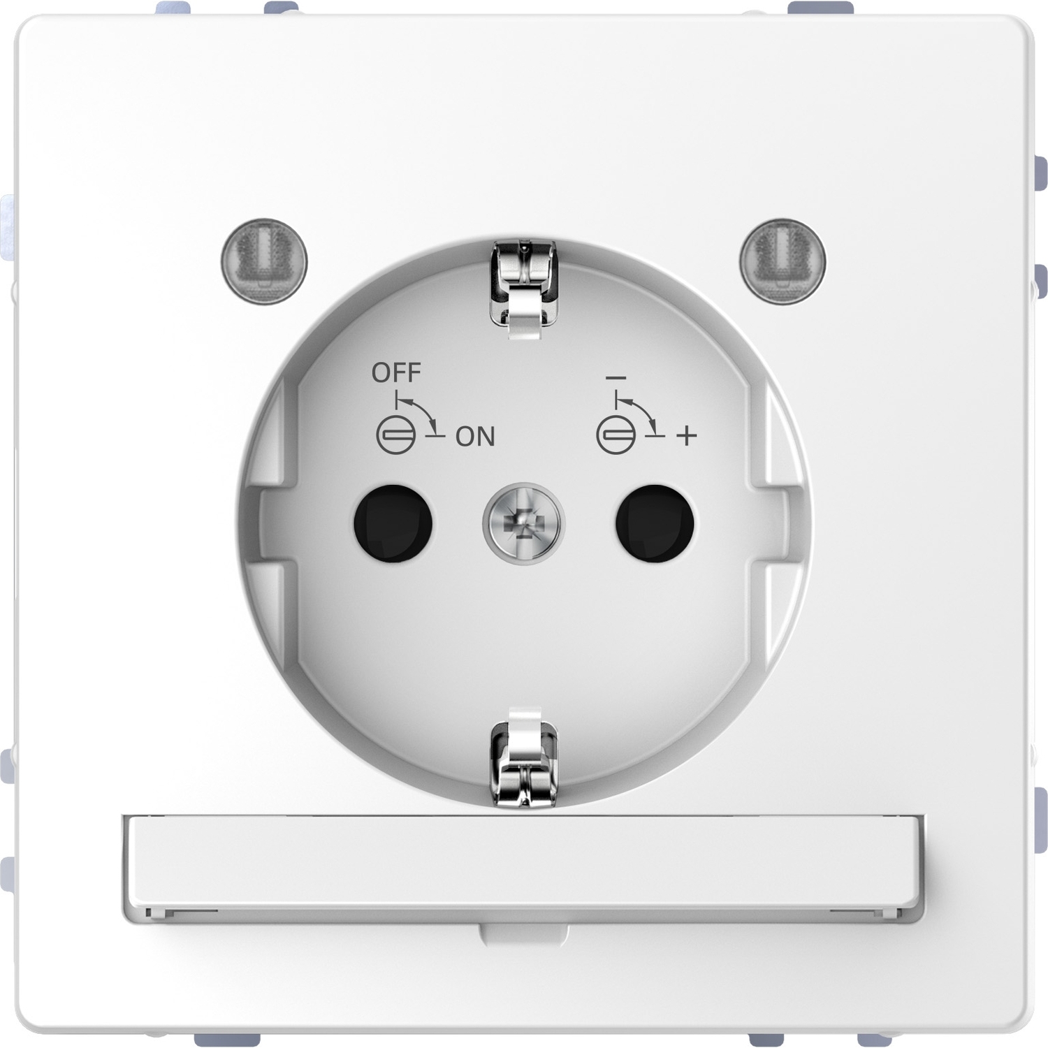 Merten MEG2304-6035 SCHUKO-Steckdose lotosws m.Lichtauslass