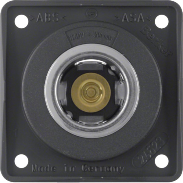 Berker 845712505 Power-Steckdose anth matt,12V