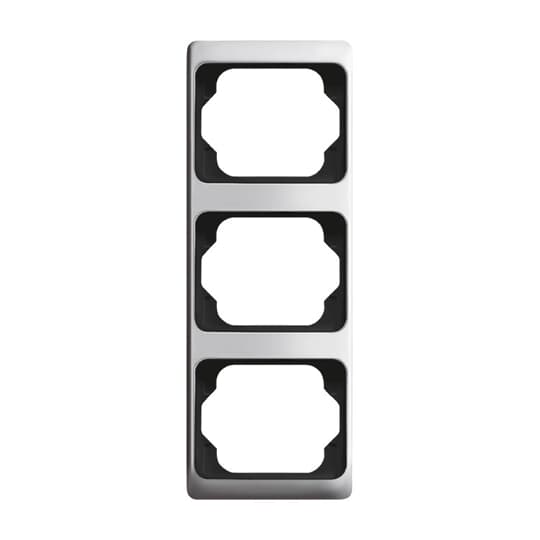 Busch-Jaeger 1733 KA-266 Rahmen 3-fach titan, senkr., alpha