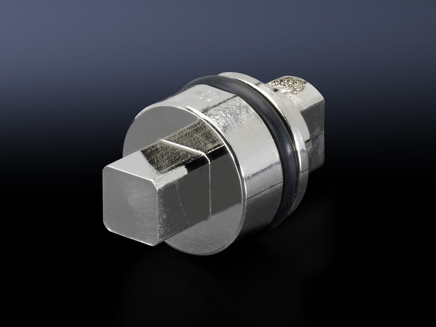 Rittal SZ 2461.000 Verschlußeinsatz L=27mm 8mm Vierkant