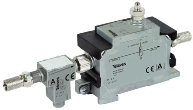 Televes UGF13-1 Blitz u.Überspann.schutz Typ1 und Typ3