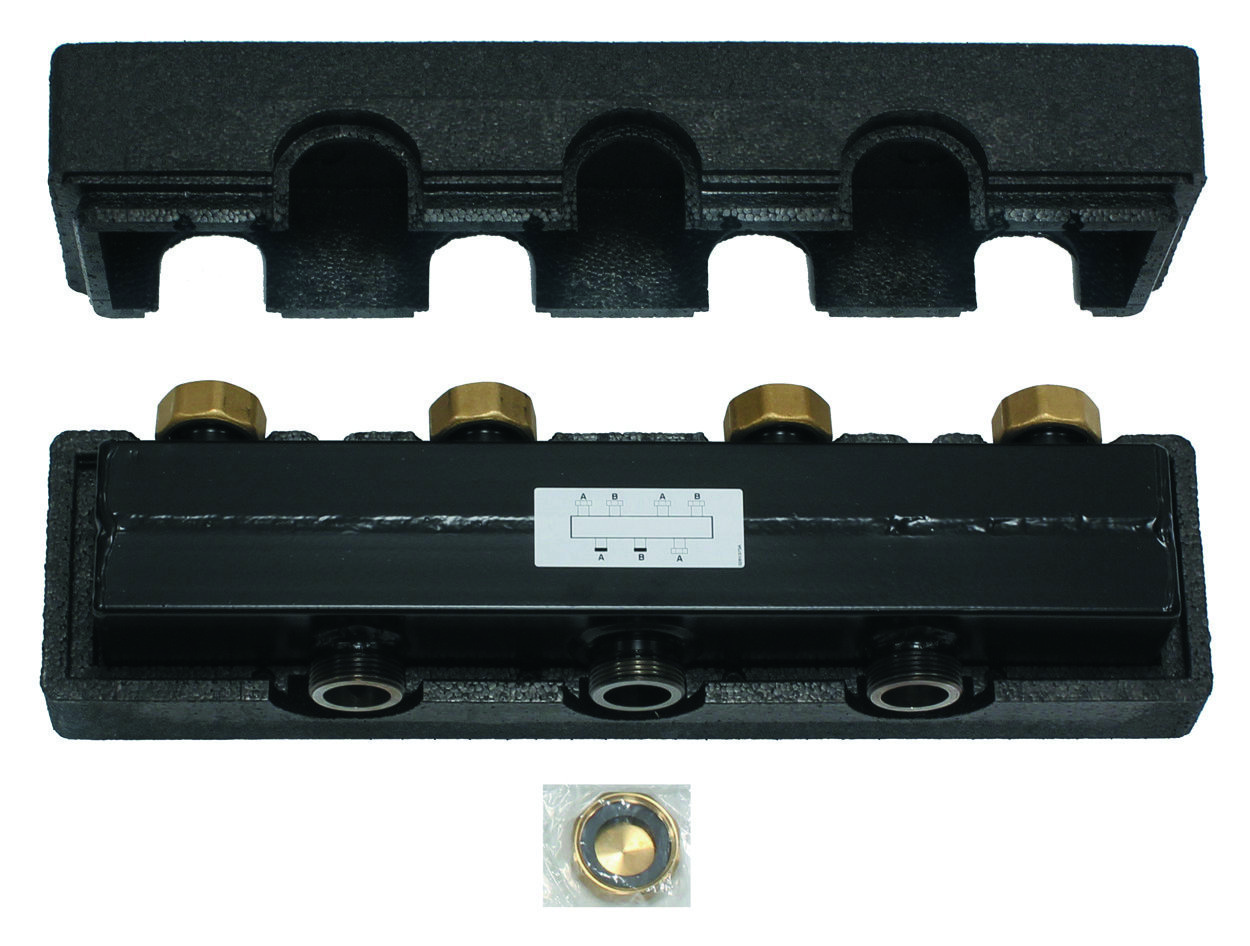 Vaillant 307556 Verteilerbalken für 2 Rohrgruppen