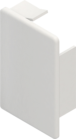 HKL ES4090.3 Endstück rws 40x90 RAL9010