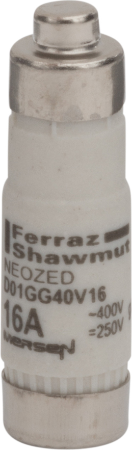 Mersen D01GG40V16 Sicherungseinsatz NEOZED D01 gG 16A/400V
