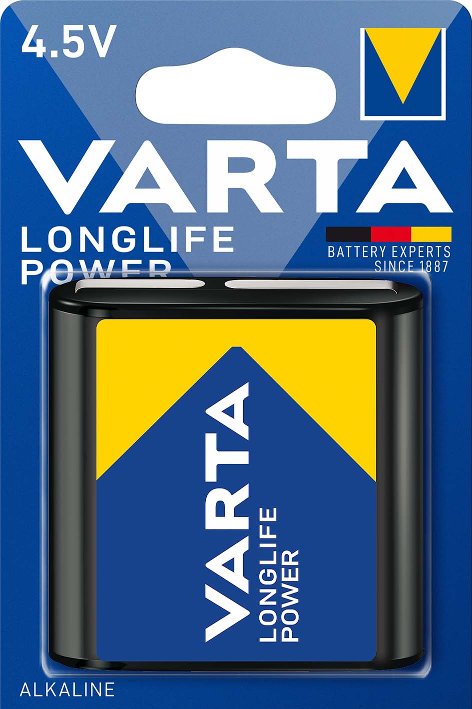 Varta Cons.Varta 4912 Bli.1 VARTA LONGLIFE Power 4,5V Blister 1